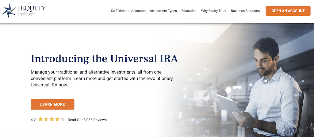 Equity Trust homepage