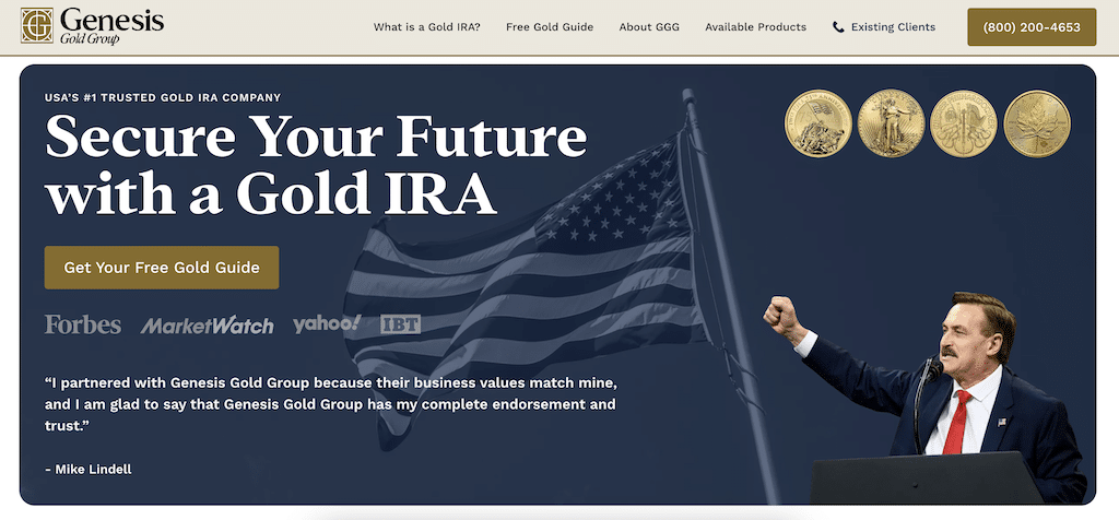 Genesis Gold Group homepage