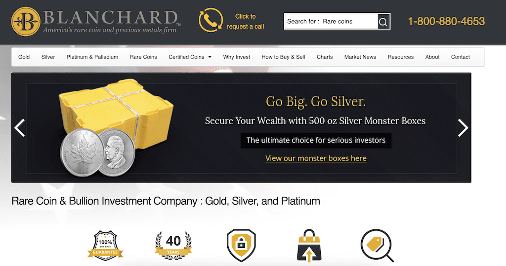 Blanchard and Company homepage