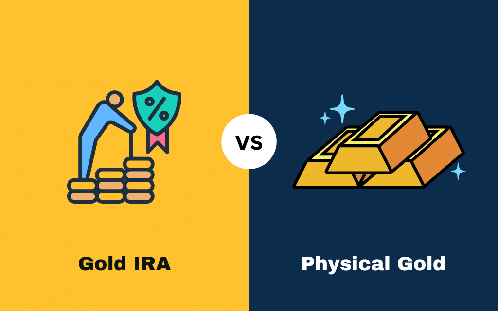 gold ira vs physical gold